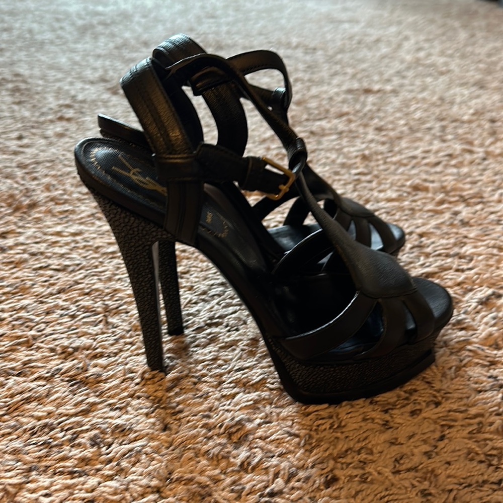 YSL Tribute Stingray, size 36, black with box and dustbag